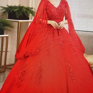 Gorgeous New red gown.